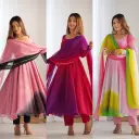 Trending Pure Soft Fox Georgette Anarkali Suit