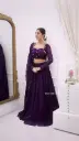 Faux Georgette  Designer Lehenga Choli Set