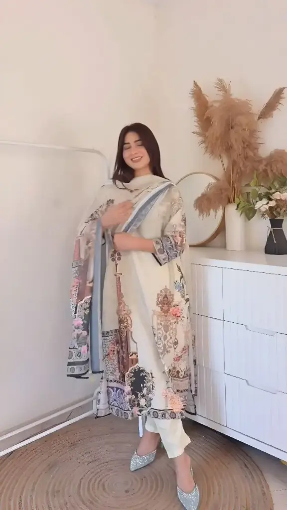 Festive & Party Wear Heavy Cotton Digital Print With Top-Bottom And Dupatta