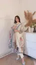 Festive & Party Wear Heavy Cotton Digital Print With Top-Bottom And Dupatta