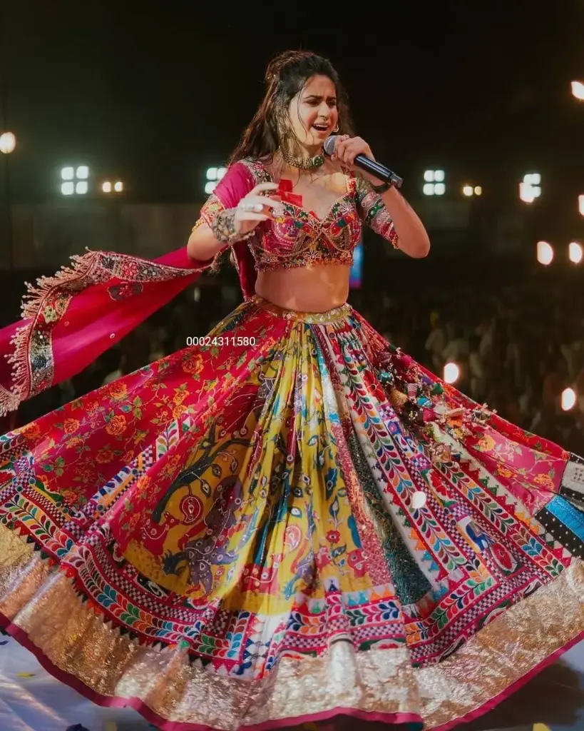 Heavy Muslin Cotton Designer Traditional Printed Lehenga Choli