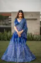 Vaishali Silk Bandhani Lehenga Choli with CanCan & Canvas