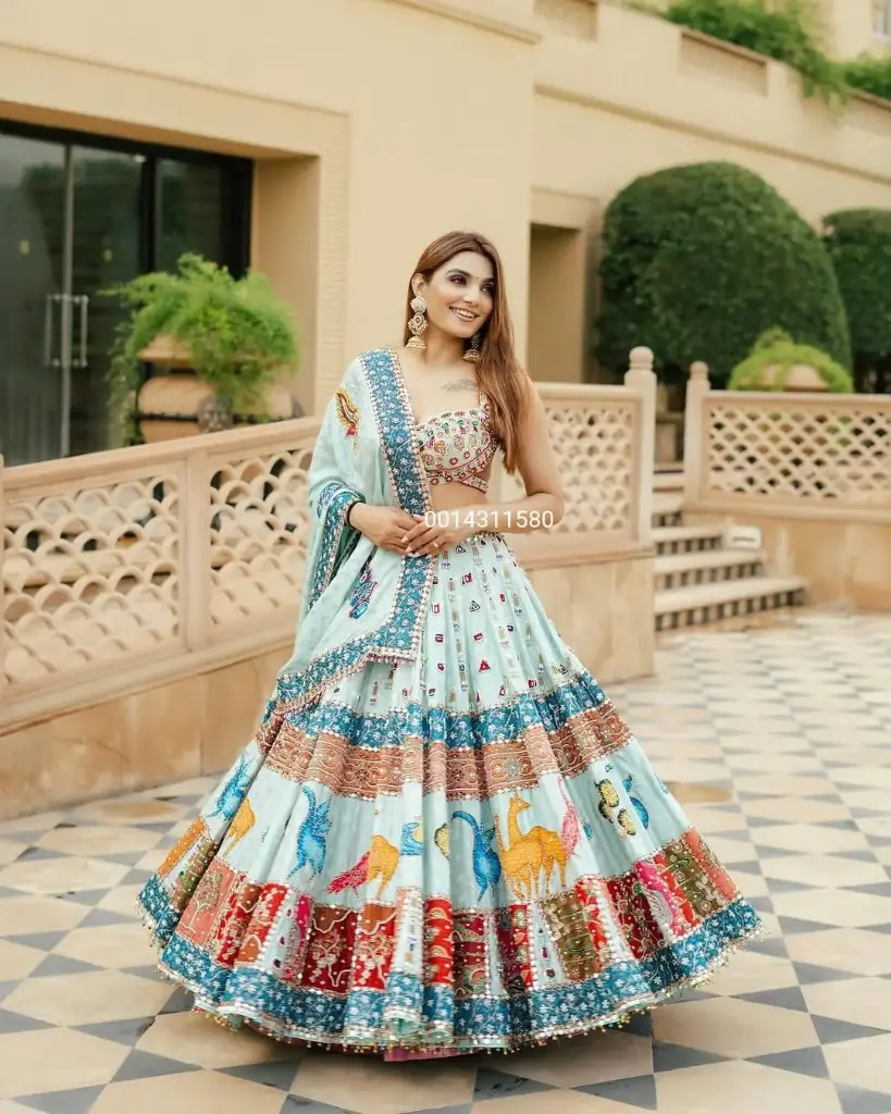 Heavy Muslin Cotton Navratri Special Chaniya Choli