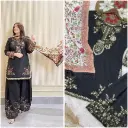 Elegant Maska cotton Designer Plazo Suit