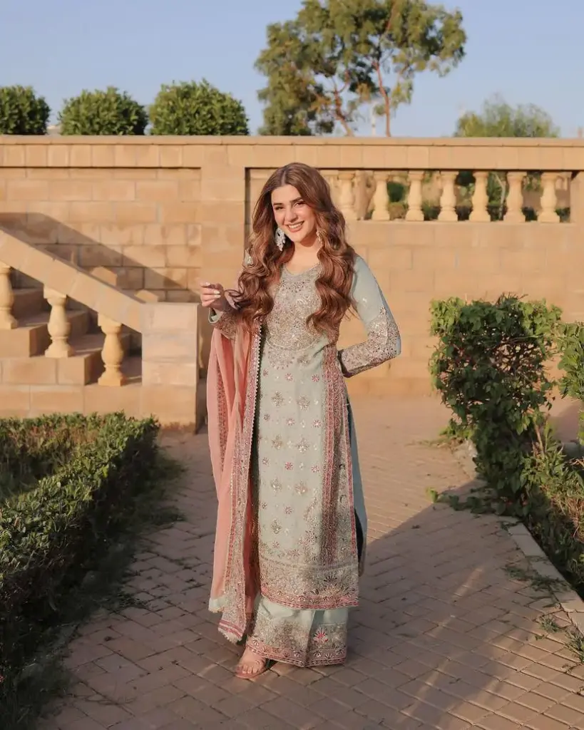 Faux Georgette Embroidered Sharara Set with Sequence Work and Dupatta