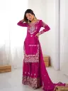 New PartyWear Designer Readymade Sharara Suit 
