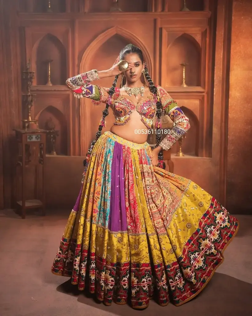 Heavy Muslin Cotton Navratri Special Chaniya Choli