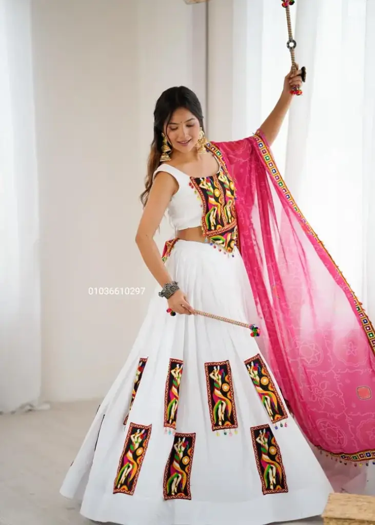 Heavy Rayon Navratri Special Beautiful Lehenga Choli