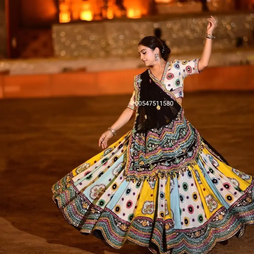 Navratri Special Heavy Muslin Cotton Chaniya Choli