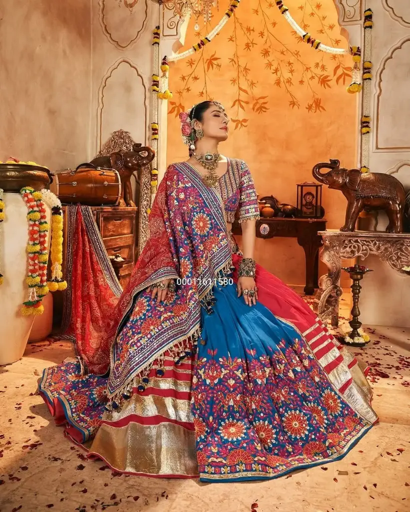 Heavy Muslin Cotton Navratri Special Chaniya Choli