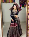 Printed Reyon With Kodi Lace Stitched Lehenga Choli