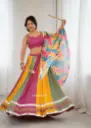 New 3 Color Ready To Wear Sleeveless Navratri Chaniya Choli 