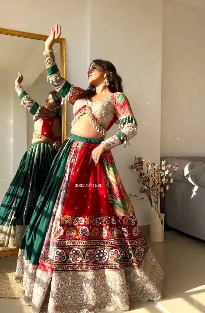 Navratri Special Designer Printed Lehenga Choli with Dupatta