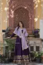 Partywear Designer Long Anarkali Gown with Dupatta