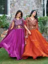 Wedding Style Ready to Wear Sleeveless choli with Lehenga 