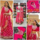 Designer Embroidery Work Digital Print Lehenga Choli