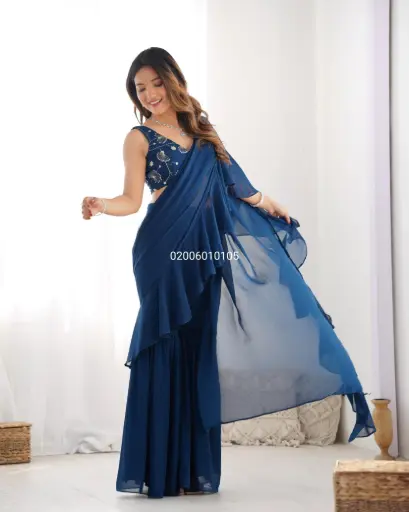 Trending Partywear Fancy Ready To Wear Saree