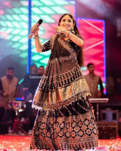 Heavy Butter Silk Designer Traditional Printed Lehenga Choli with Dupatta
