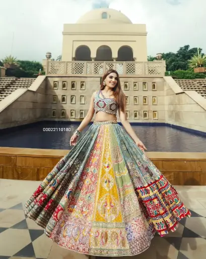Heavy Muslin Cotton Navratri Special Chaniya Choli